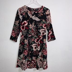 Nicole Miller New York Flower Crane Dress